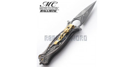 Achat Petit Couteau de Poche Shinobi Noir, Qualité, MC-A030SW - Repliksword