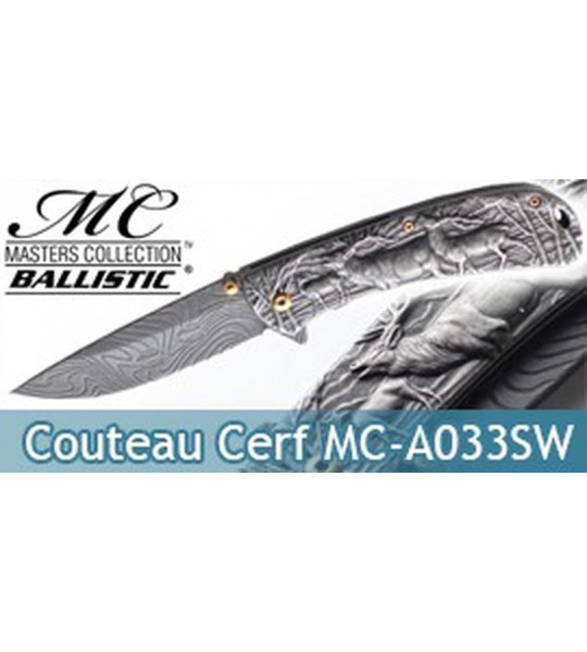 Couteau Pliant de Chasseur Edition Grey MC-A033SW