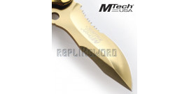 Couteau Pliant Doré Mtech USA MT-A888GD