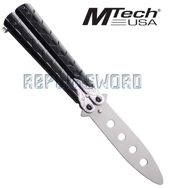 Couteau Papillon Balisong Entrainement Silver MT-872SL