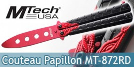 Couteau papillon balisong 21,5cm dragon entrainement