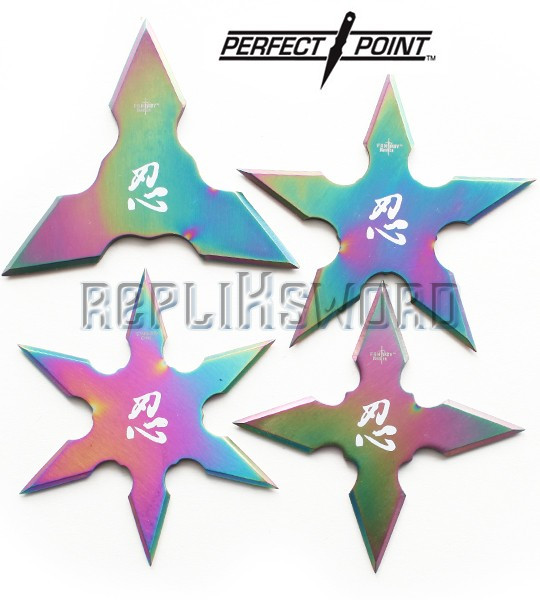 Lot de 4 Etoile a Lancer Ninja Shinobi Shuriken Lot de 4 Etoile a Lancer Ninja Shinobi Shuriken