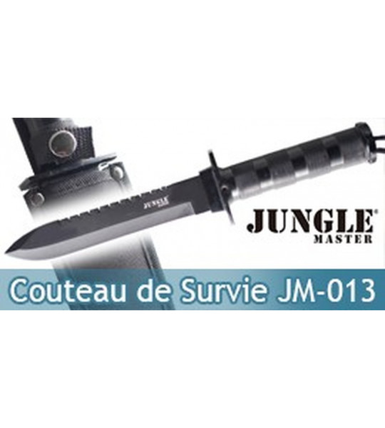 Couteau de Survie Poignard Jungle Master JM-013