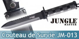 Couteau de Survie Poignard Jungle Master JM-013