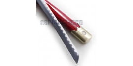 Katana Red Flower Epee Sabre Decoration SH-596