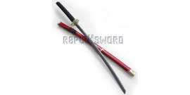 Katana Red Flower Epee Sabre Decoration SH-596