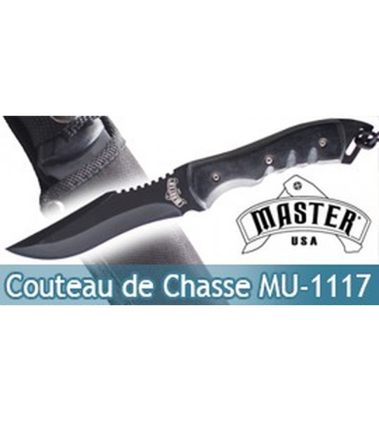 Petit Couteau de Chasse Master USA MU-1117BK