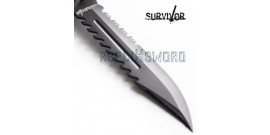 Couteau de Survie Poignard Tactique HK-793BK