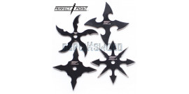 Lot 4 Mini Shurikens Ninja Etoile de Lancer RC-107-4B