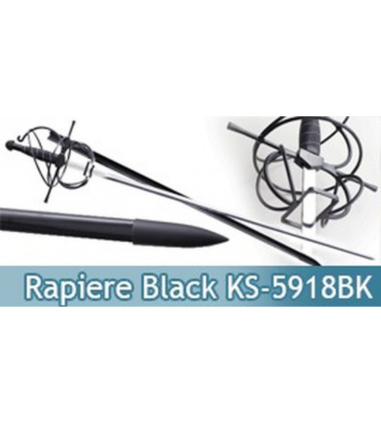 Rapiere Italienne Epée Black Edition - KS-5918BK