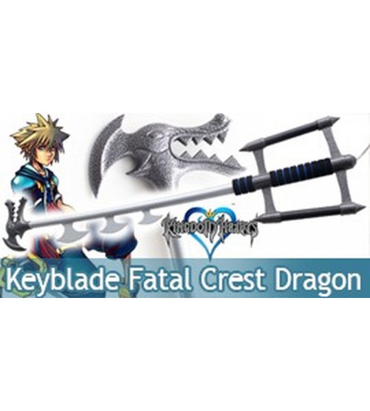 Kingdom Hearts Keyblade Fatal Crest Dragon Replique