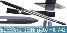 Epee Ninja Sabre Ninjato Courte Shinobi HK-742