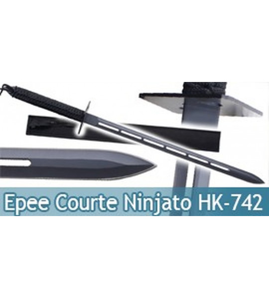 Epee Ninja Sabre Ninjato Courte Shinobi HK-742