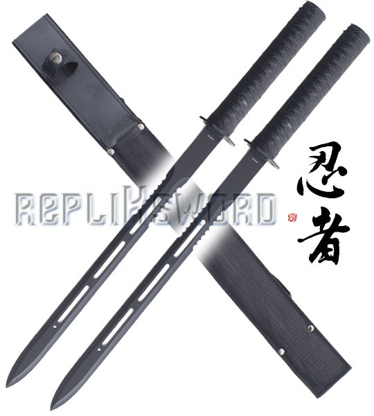 Double Epee Ninja 2 en 1 Ninjato Sabre HK-1249 Double Epee Ninja 2 en 1 Ninjato Sabre HK-1249