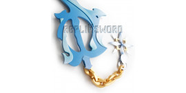 Kingdom Hearts Keyblade Diamond Dust Gemme de Glace