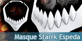 Mask Coyote Starrk Masque Espeda N°1 Cosplay