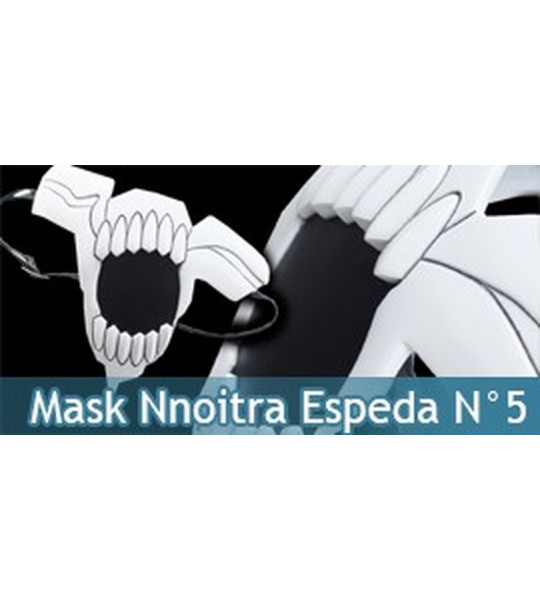 Mask Nnoitra Gilger Masque Espada N°5 Cosplay