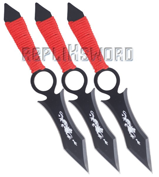 Achete Lot de Couteaux de Lancer Pour Entrainement, TK-003-6 - Repliksword