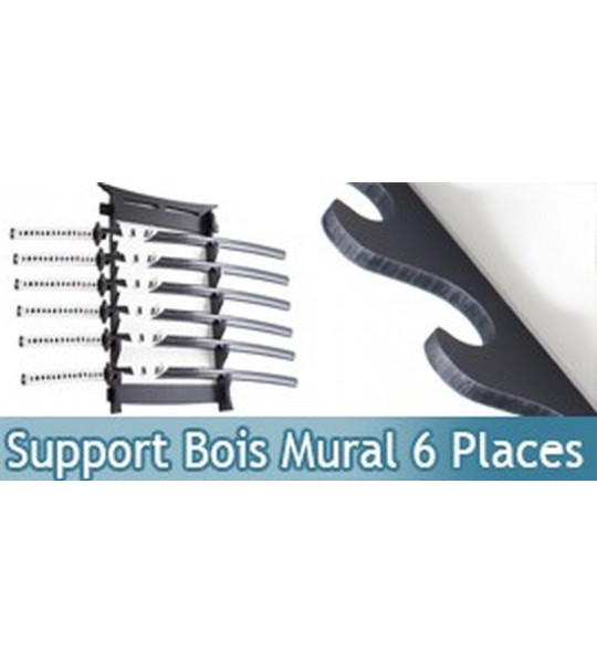 Support en Bois 2 places Katanas Presentoir Mural Sabre Epee - Cdiscount  Maison