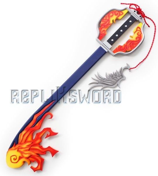 Kingdom Hearts Keyblade One Winged Angel Fire Feu