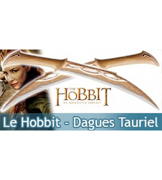 Le Hobbit Dagues de Tauriel Elfe Epees Sabres Efliques