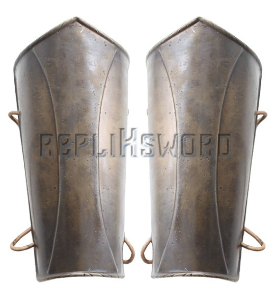 300 - Spartiate Set 2 Brassards Garde Bras Acier 300 - Spartiate Set 2 Brassards Garde Bras Acier