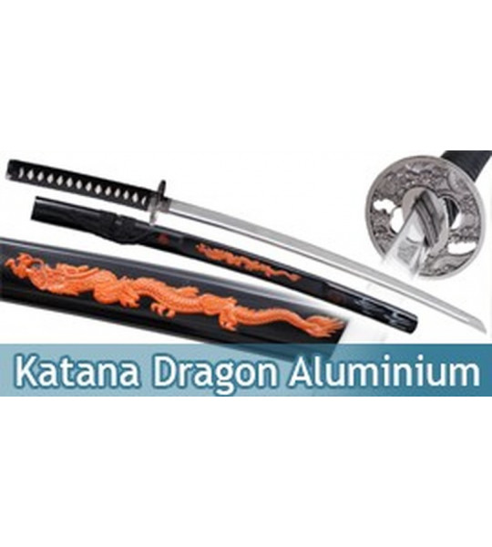 Katana Dragon Lame en Aluminium Epee Sabre