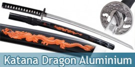 Katana Dragon Lame en Aluminium Epee Sabre