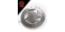 Etoile de Marshal Chef de Police Badge Replique Acier