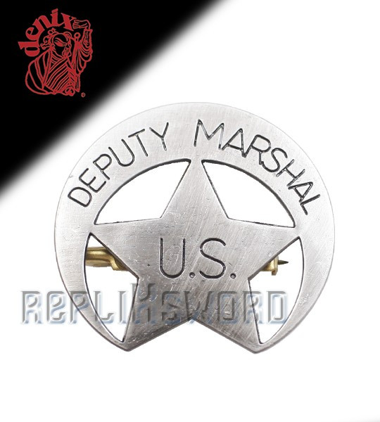 Etoile de Marshal US Deputy Badge Replique Acier