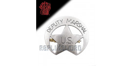 Etoile de Marshal US Deputy Badge Replique Acier