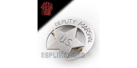 Etoile de Marshal US Deputy Badge Replique Acier