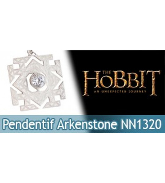 Le Hobbit Bijou Pendentif Arkenstone Argent NN1320