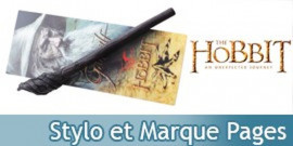 Le Hobbit Baton de Gandalf Stylo et Marque pages