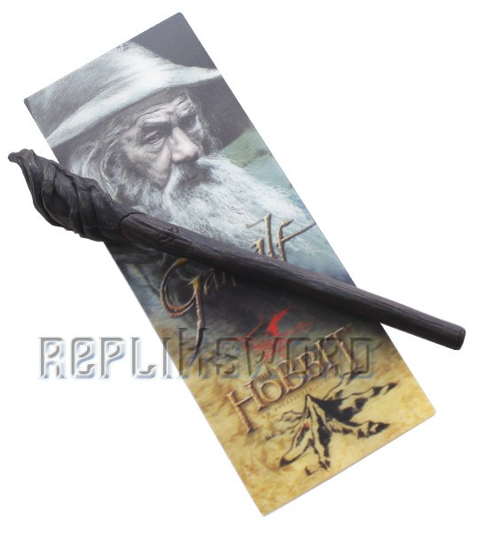 Le Hobbit Baton de Gandalf Stylo et Marque pages