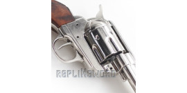 Revolver DENIX Colt 45 Cowboy Western Replique Gris