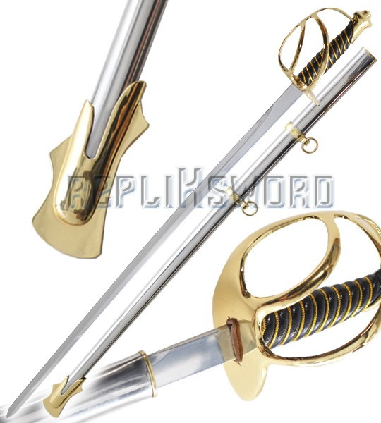 Epee Cavalerie Sabre Militaire Decoration Replique