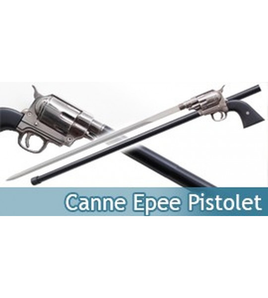 Canne Epee de Marche Fantasy Pistolet Decoration