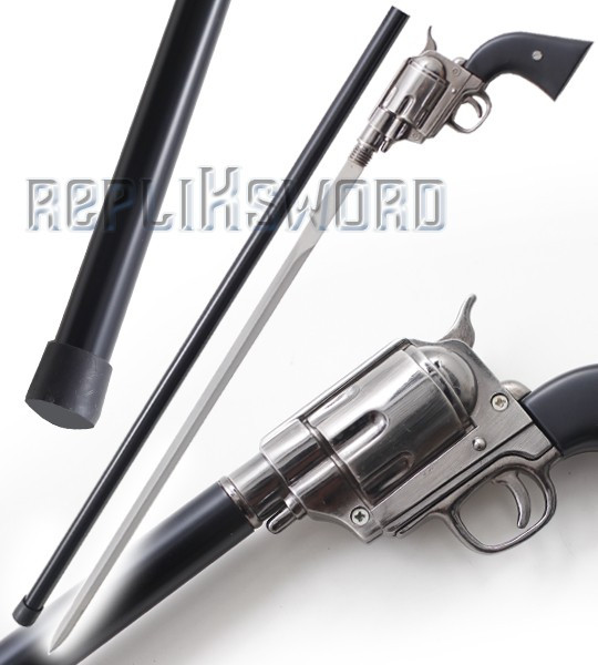 Canne Epee de Marche Fantasy Pistolet Decoration