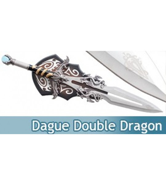 Dague Double Dragon Decoration Epee Replique