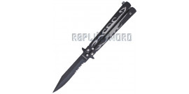 Couteau Papillon Noir Black Scorpion 812