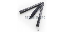 Couteau Papillon Noir Black Scorpion 812