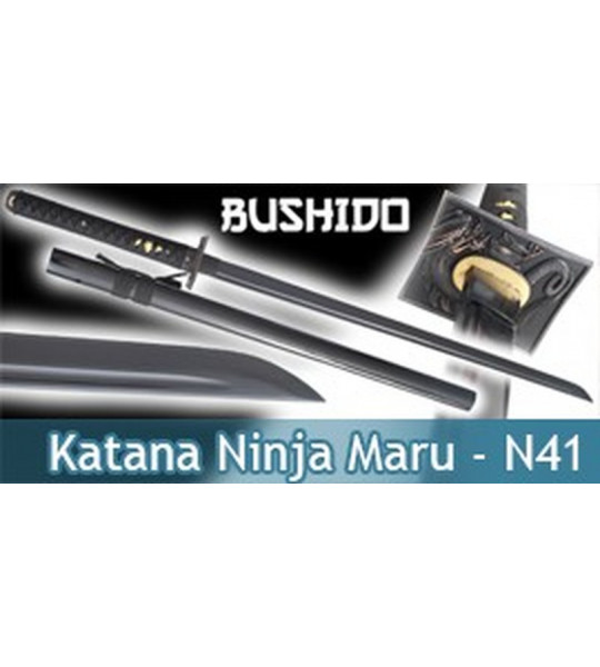 Bushido - Katana Ninja Forgé Damas - N41