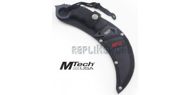 Couteau Karambit Mtech USA MT-20-76BK Black Edition