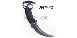 Couteau Karambit Mtech USA MT-20-76BK Black Edition