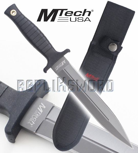 Couteau de Botte Grey Edition Mtech USA MT-20-77GY