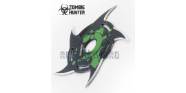 Shuriken Circulaire Etoile Zombie Hunter Green ZB-105GN