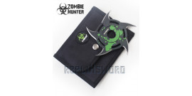 Shuriken Circulaire Etoile Zombie Hunter Green ZB-105GN