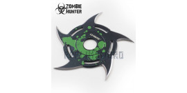 Shuriken Circulaire Etoile Zombie Hunter Green ZB-105GN