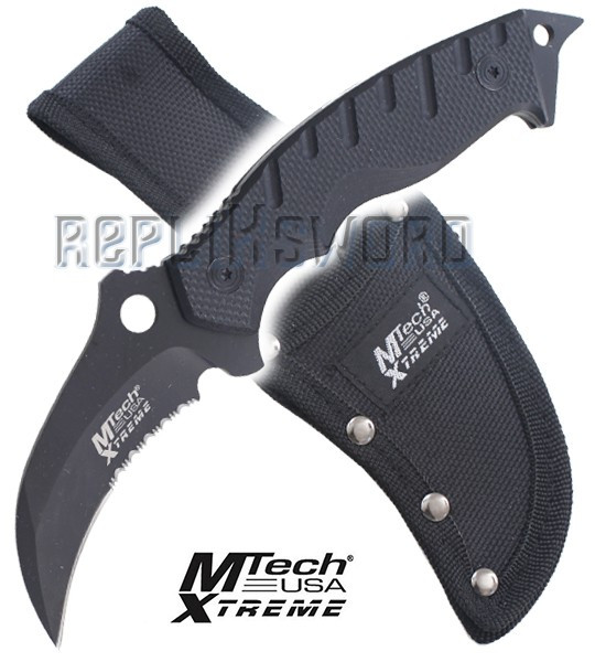 Couteau Karambit Xtreme Ballistic MX-8118 Black Edition